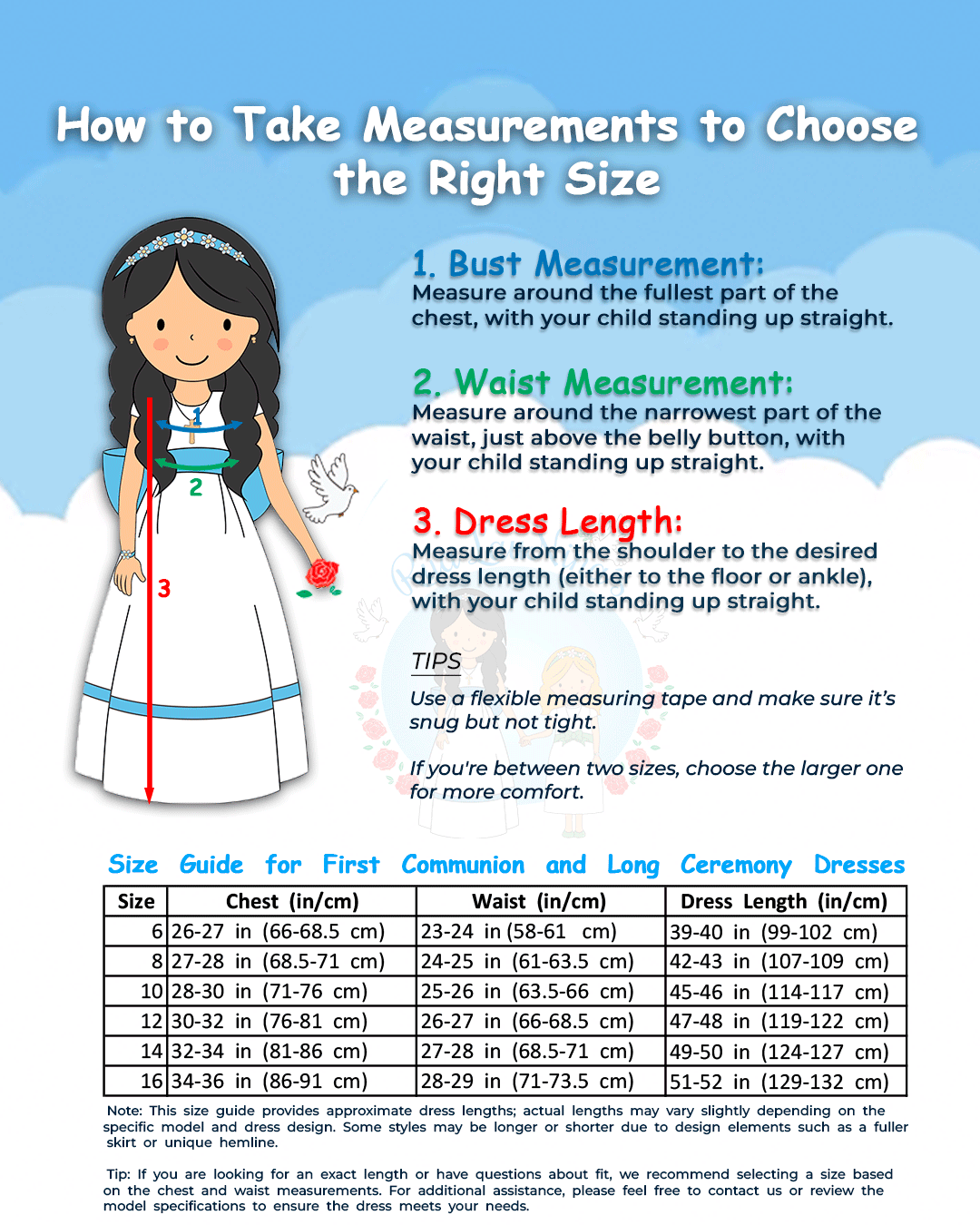 Amarante First Communion Dress - Rua LauNina's
